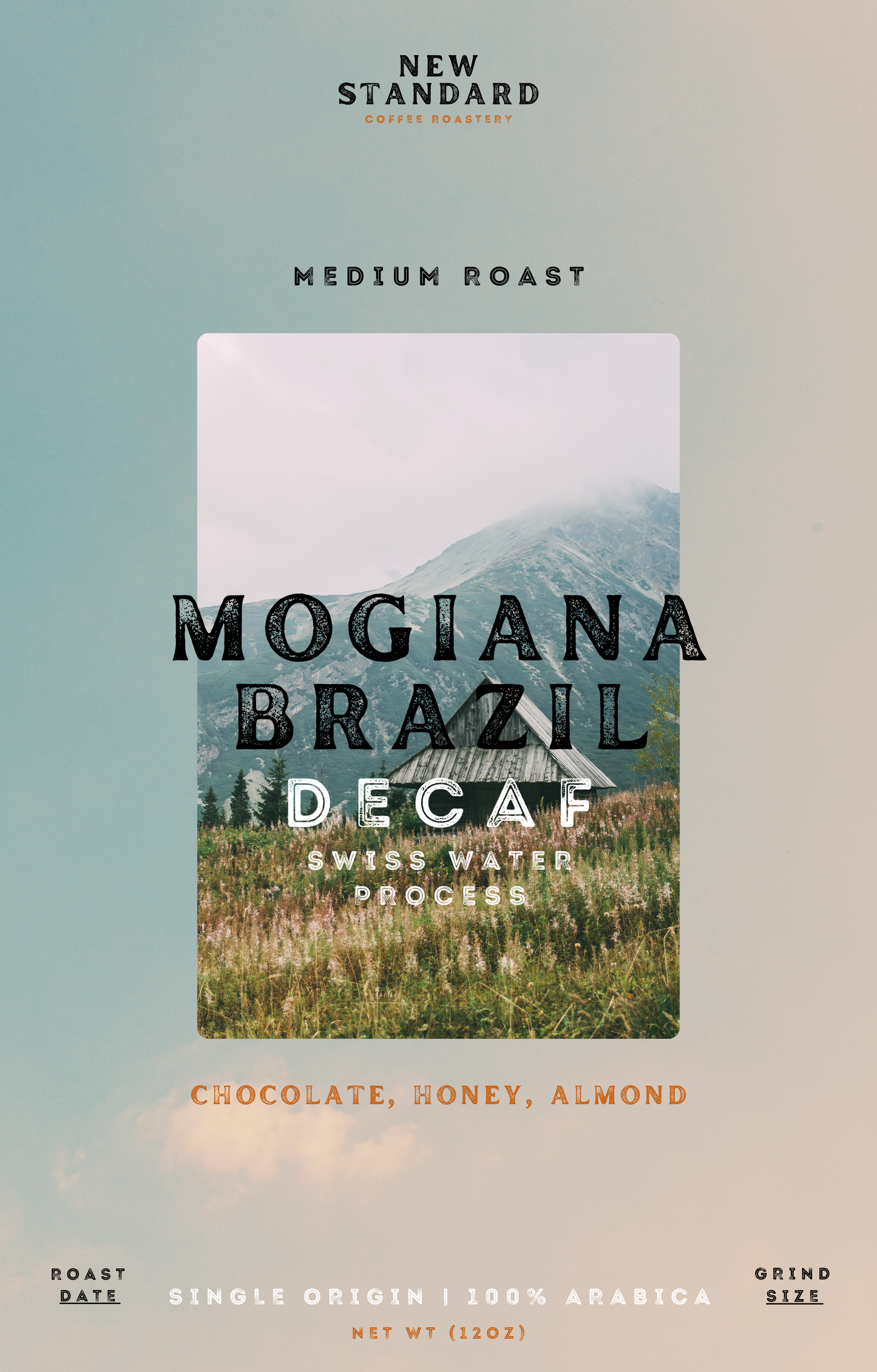 DECAF Mogiana, Brazil - Medium Roast