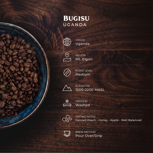 Bugisu AA, Uganda - Medium Roast