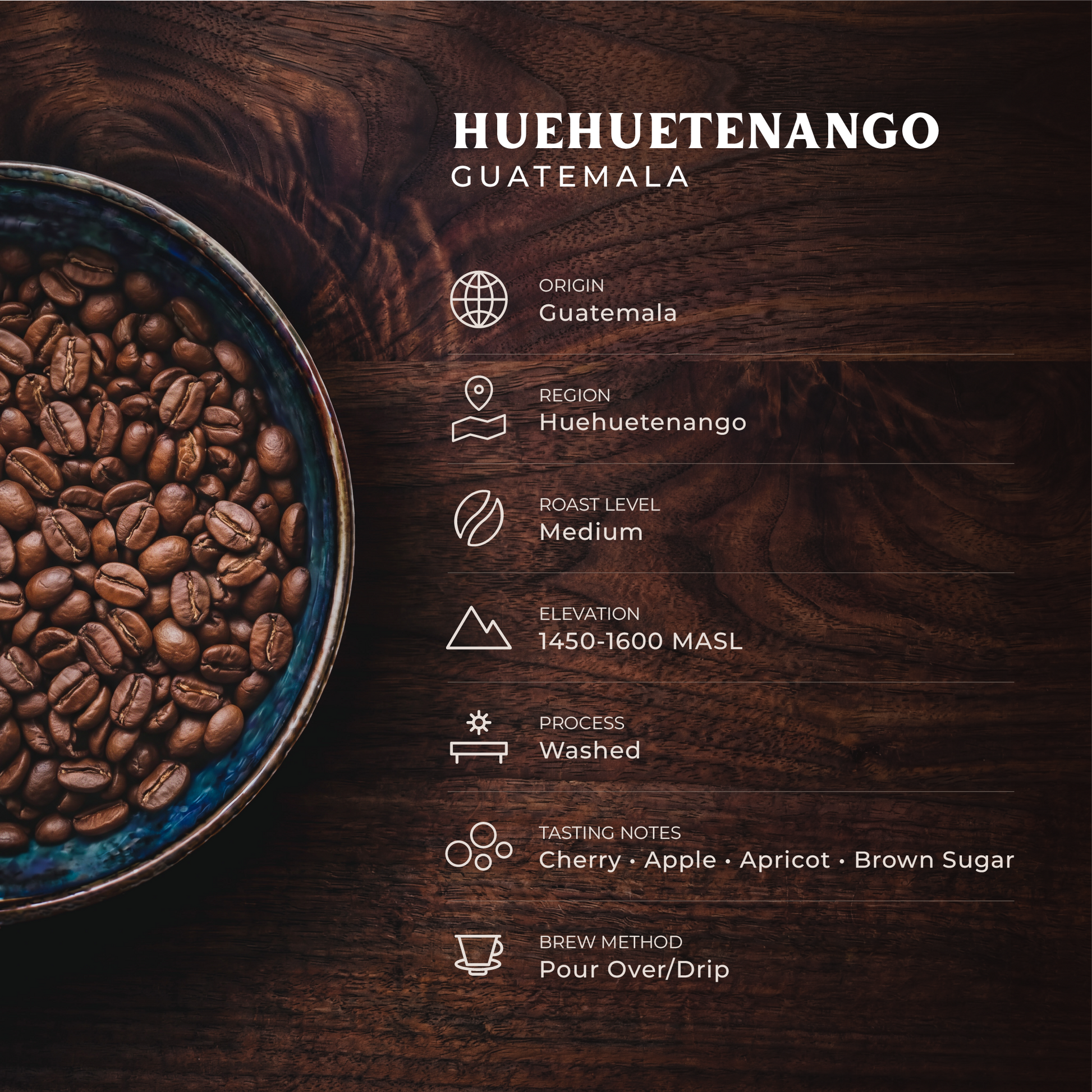 Huehuetenango, Guatemala FTO - Medium Roast
